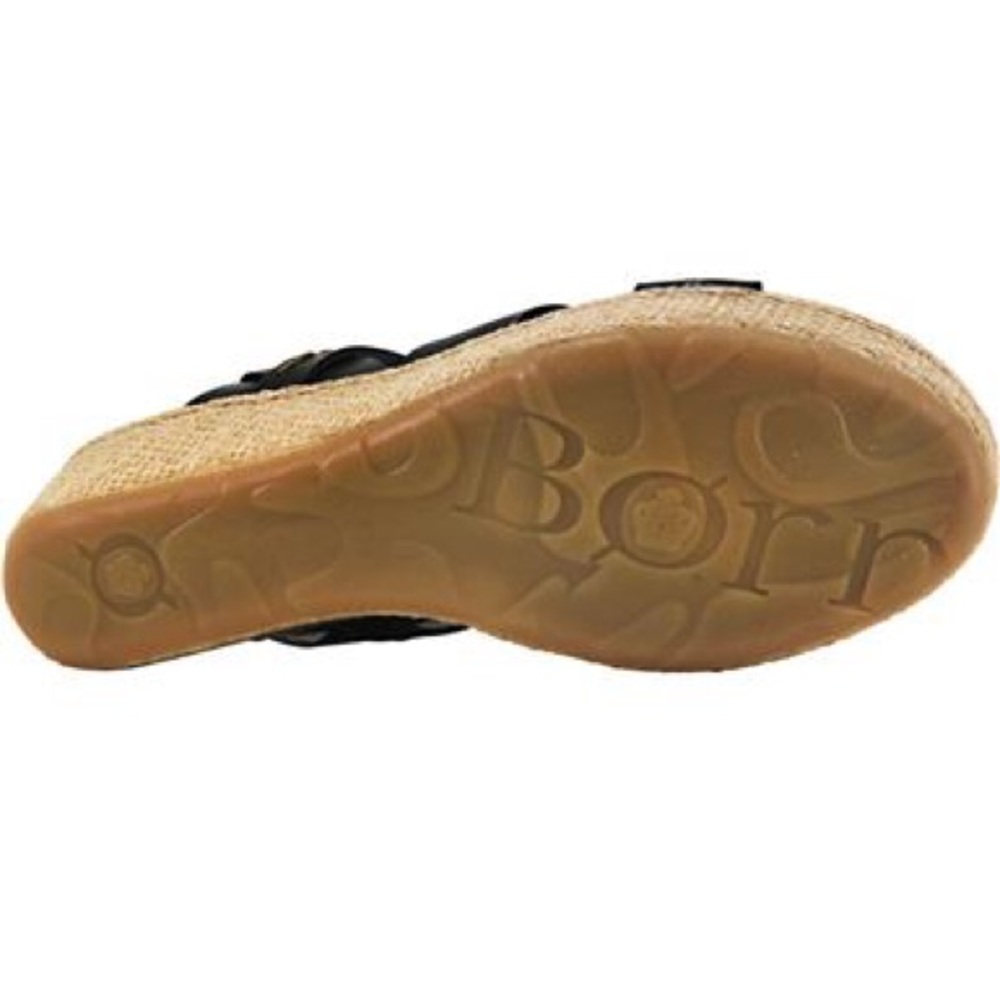 ♥️Born♥️NWT♥️ black size 11 sandals - Picture 4 of 4